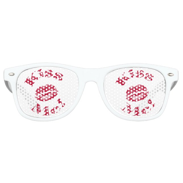 Lunettes De Fête Retro Le Kiss (Devant)