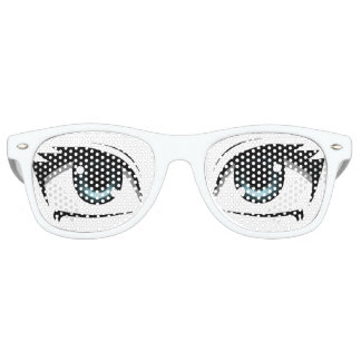 Lunettes De Fête Retro Manga Eyes
