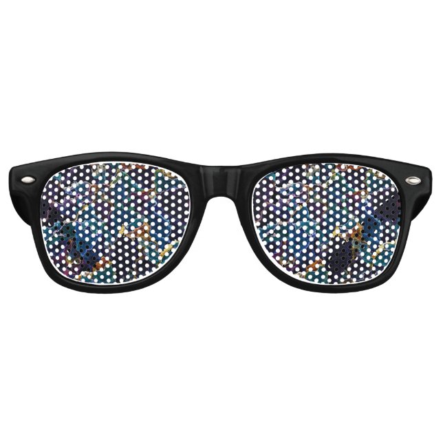 Lunettes De Fête Retro Marche à huile (Devant)