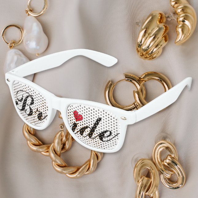 Lunettes De Fête Retro Mariage mariée Bachelorette Party Beach Cool Shade (Bride Wedding Bachelorette Party Beach Cool Shades)