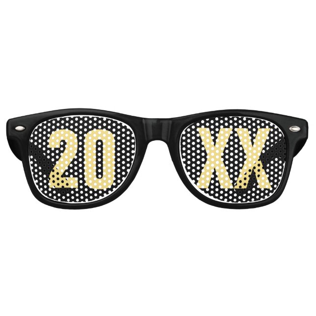 Lunettes De Fête Retro Nouvel An (Devant)