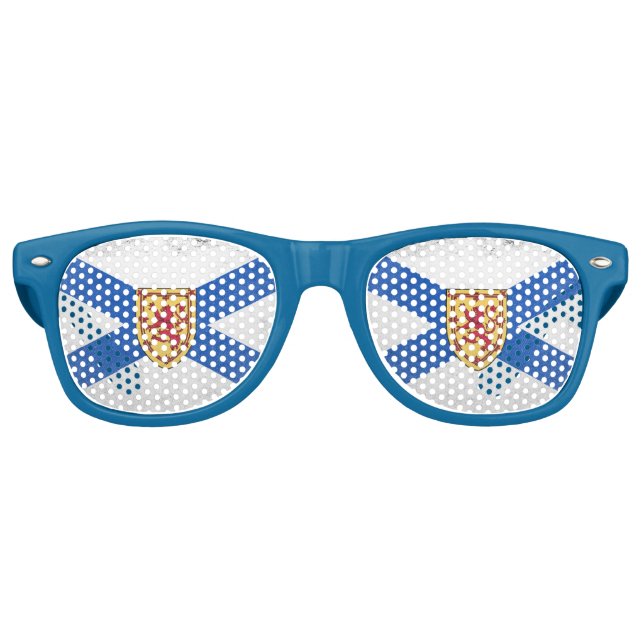 Lunettes De Fête Retro Nouvelle-Écosse (Devant)