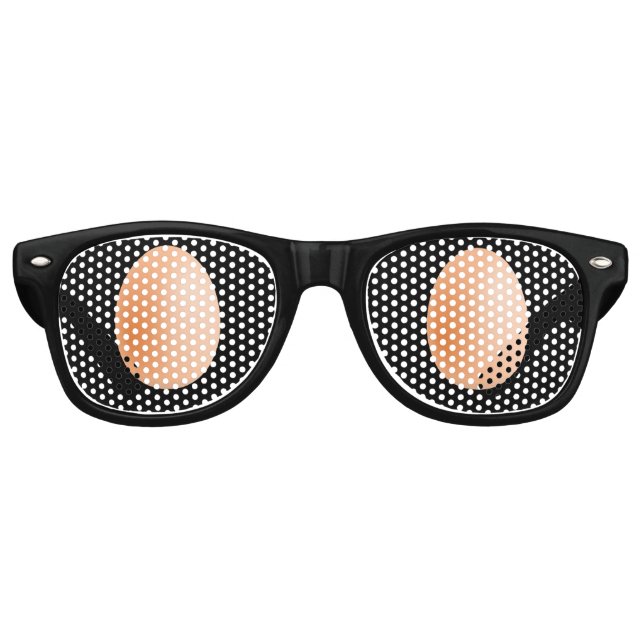 Lunettes De Fête Retro OEuf très populaire (Devant)
