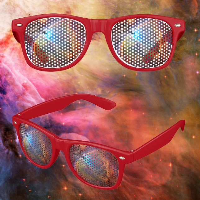 Lunettes De Fête Retro Orion Nebula Space Galaxy (Orion Nebula Space Galaxy Retro Sunglasses)