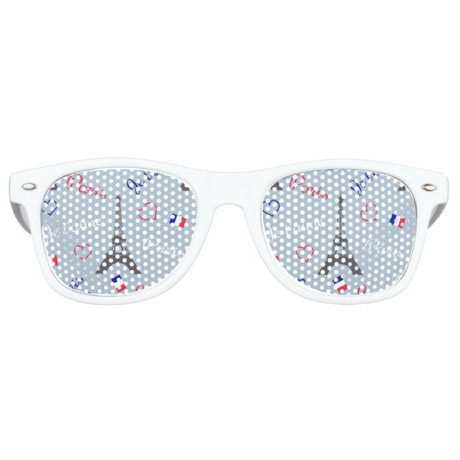 Lunettes De Fête Retro Paris (Devant)