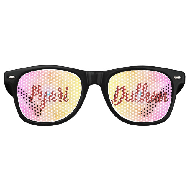 Lunettes De Fête Retro "Pyari Dulhan" Mariage indienne mariée Sunglass (Devant)