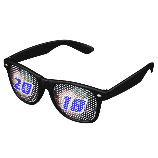 Lunettes De Fête Retro Shades du Parti 2018 (Angulaire)