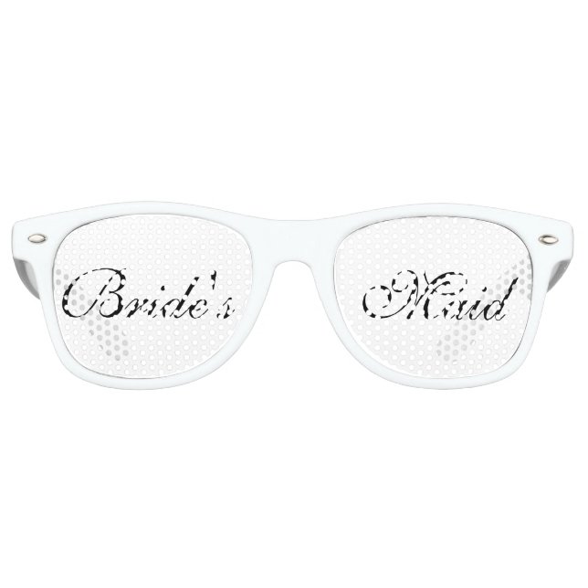 Lunettes De Fête Retro Shades du parti de la BRIDE (Devant)