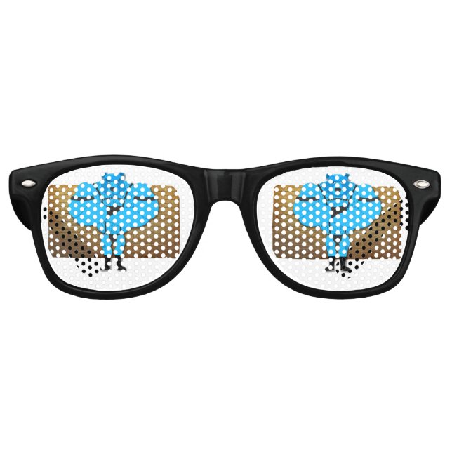 Lunettes De Fête Retro SlipperyJoe's gay muscle ours dessin animé thong l (Devant)