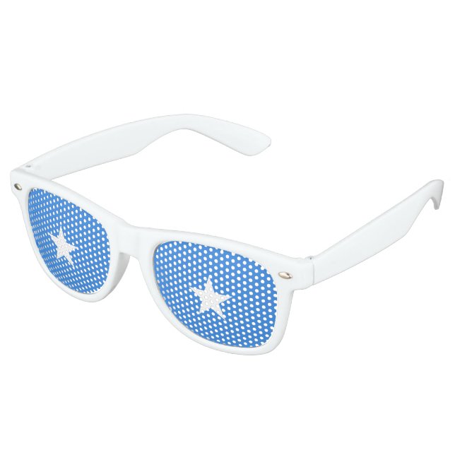 Lunettes De Fête Retro Somalie Flag (Angulaire)