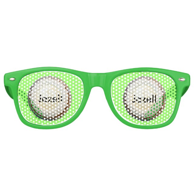 Lunettes De Fête Retro Tangy Key Lime Pie Fun (Devant)