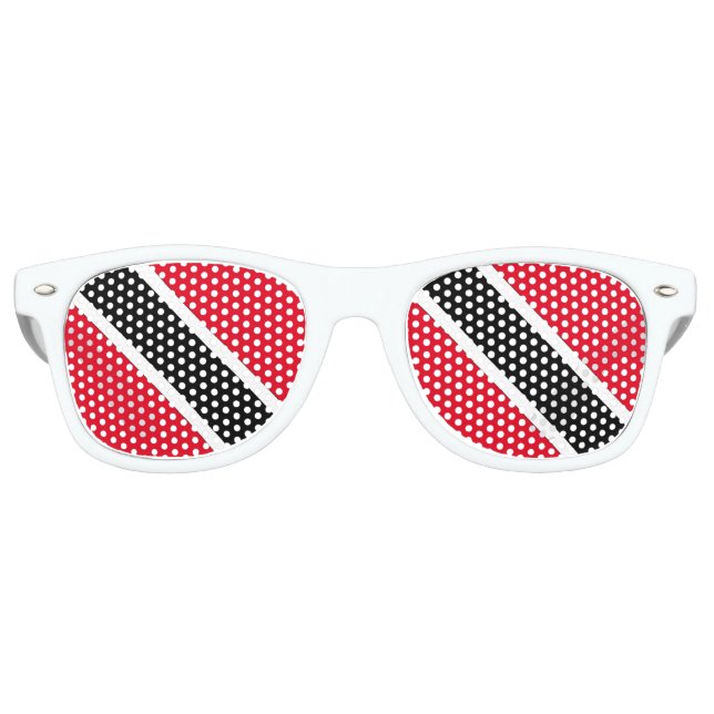 Lunettes De Fête Retro Trinité-et-Tobago (Devant)