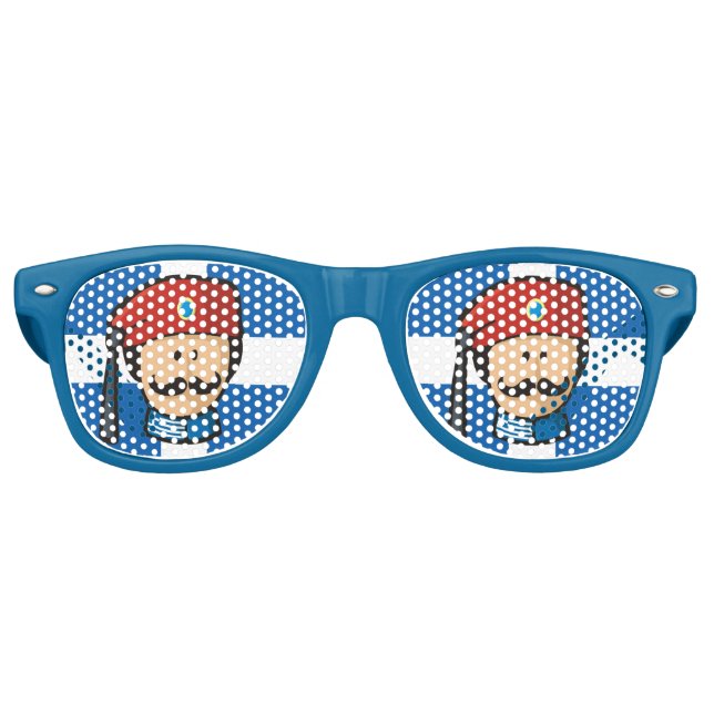 Lunettes De Fête Retro Tsolias (Devant)