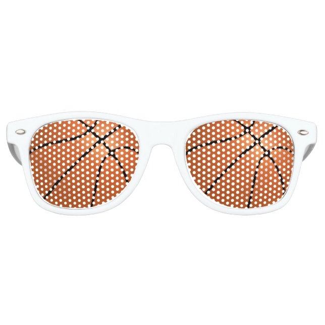 Lunettes De Fête Retro Ventilateur sportif de basket-ball (Devant)