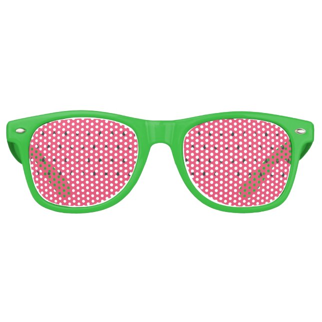 Lunettes De Fête Retro Watermelon Party Shades (Devant)