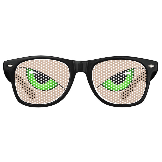 Lunettes De Fête Retro Yeux de chat (Devant)