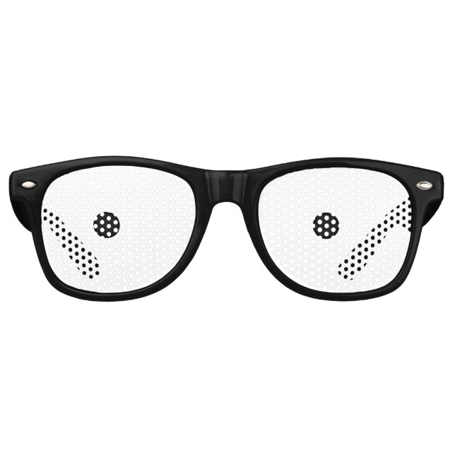 Lunettes De Fête Retro Yeux de dessin (Devant)