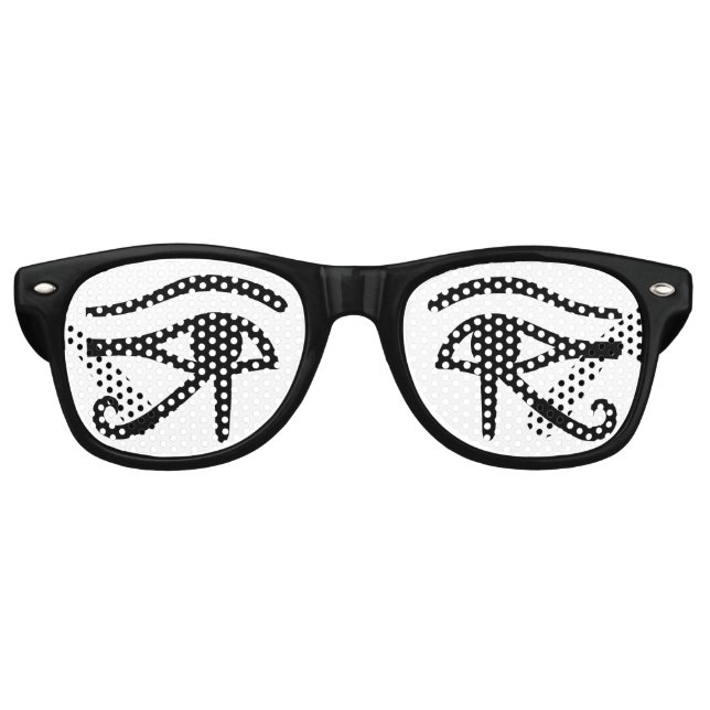 Lunettes De Fête Retro Yeux égyptiens (Devant)