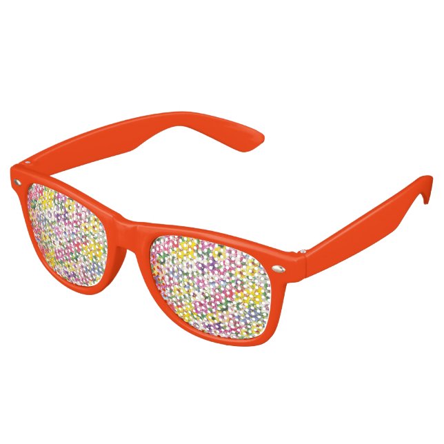 Lunettes de fête rétros (Angulaire)