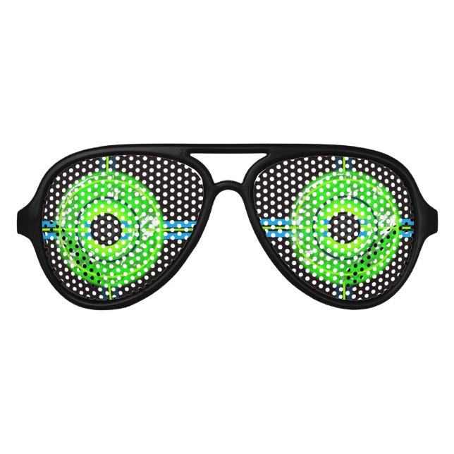 Lunettes de Pinhole Costume Sci Futuriste (Devant)