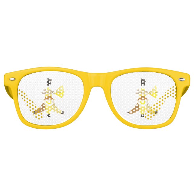 Lunettes de soleil à fractionnement de banane (Devant)