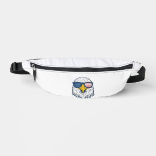 Lunettes de soleil aigle patriotique dessin vector