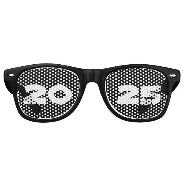 Lunettes de soleil amusantes Bonne année ! (Devant)