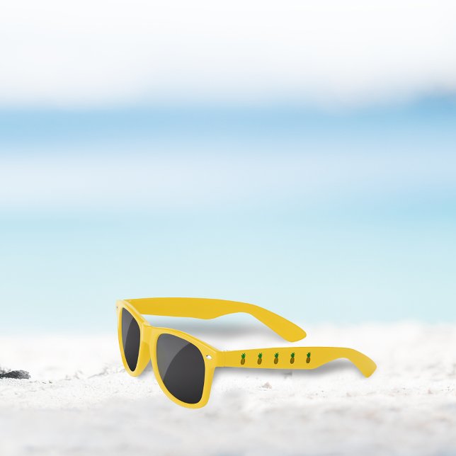 Lunettes De Soleil Ananas tropical (Créateur téléchargé)