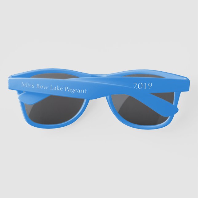 Lunettes de soleil au concours (Dos)