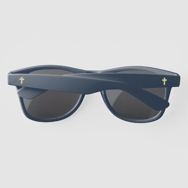 Lunettes De Soleil Croix florale (Dos)