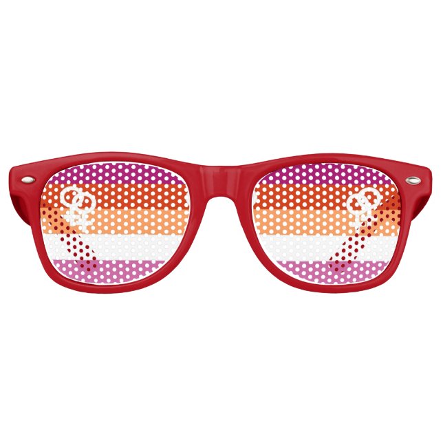 Lunettes de soleil de la fierté lesbienne (Devant)