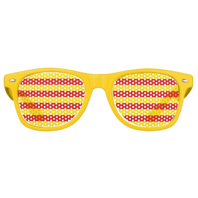 Lunettes de soleil de Parti Shades avec drapeau de (Devant)