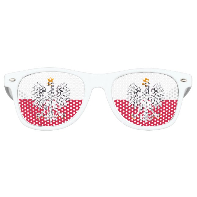 Lunettes de soleil de Pologne et tons de fête / Dr (Devant)