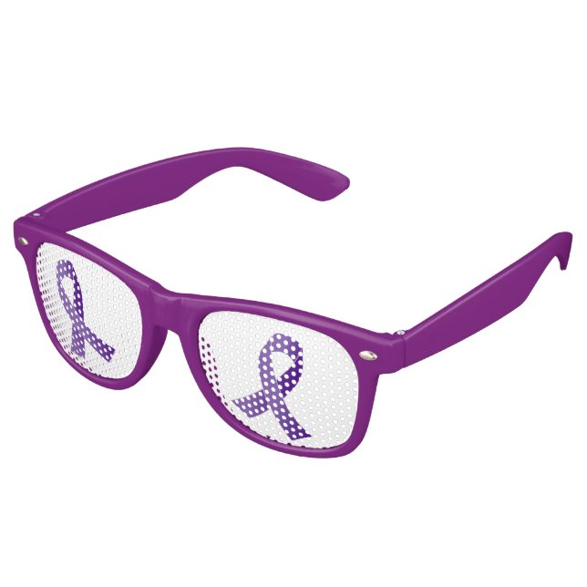 Lunettes de soleil de sensibilisation au cancer pa (Angulaire)