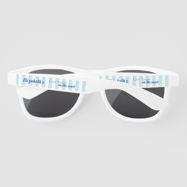 Lunettes De Soleil Dernière Soirée de Fille sur la Côte (Dos)