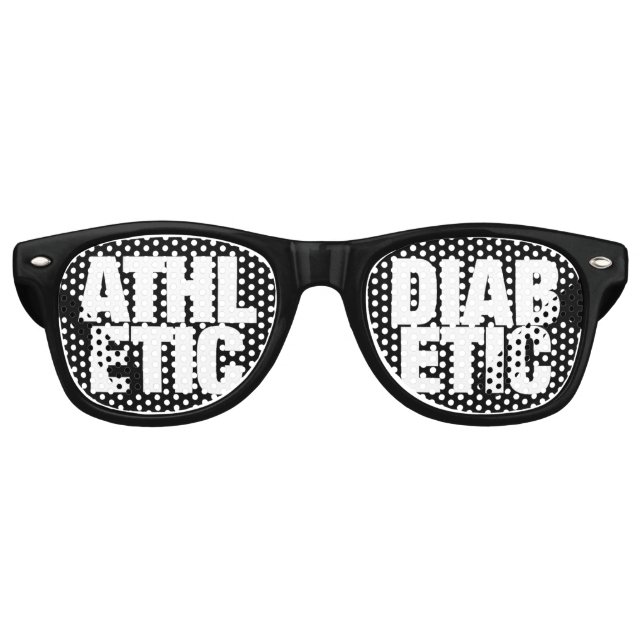 Lunettes de soleil diabétiques athlétiques (Devant)