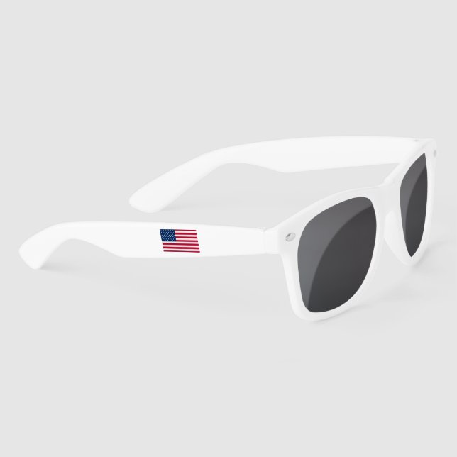 Lunettes de soleil Drapeau Américain Patriotique (Droite)