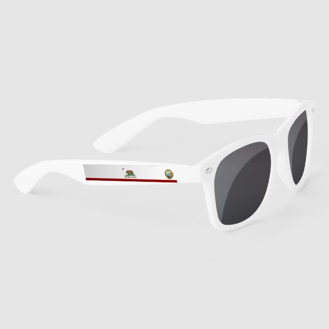 Lunettes De Soleil Drapeau californien et phoque (Droite)