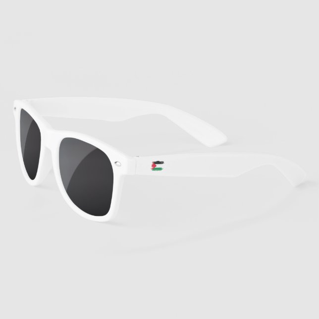 Lunettes De Soleil Drapeau de la Palestine brassée, drapeau national (Gauche)