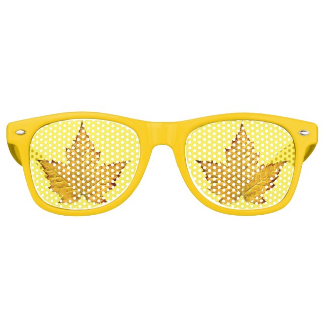Lunettes de soleil du Canada Amusants Costume souv (Devant)