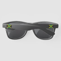 Lunettes de soleil du drapeau jamaïcain