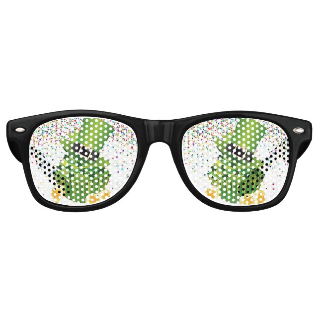 Lunettes de soleil du parti "ST PATRICK’S DAY" (Devant)