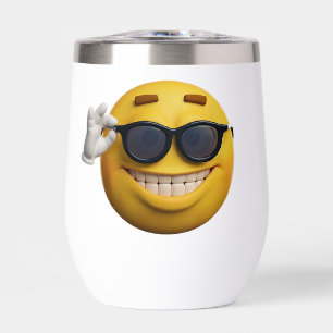 "Lunettes de soleil Emoji Cool en acier inoxydable