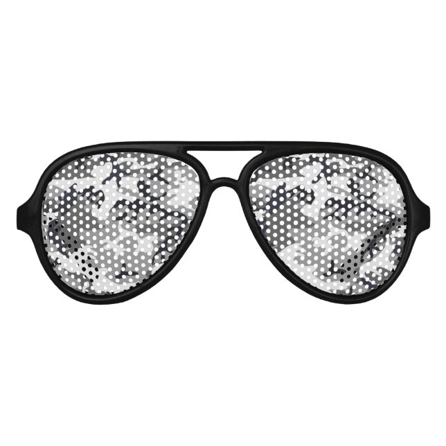 Lunettes de soleil en camo gris/ Tons (Devant)