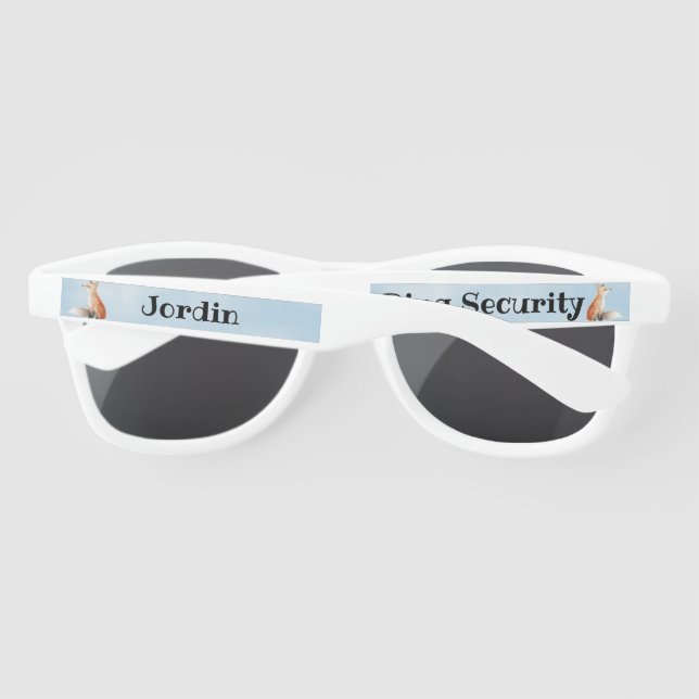 Lunettes de soleil en plastique (Dos)