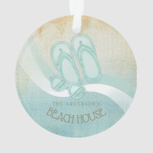 Lunettes de soleil et tongs Beach House Aqua ID623