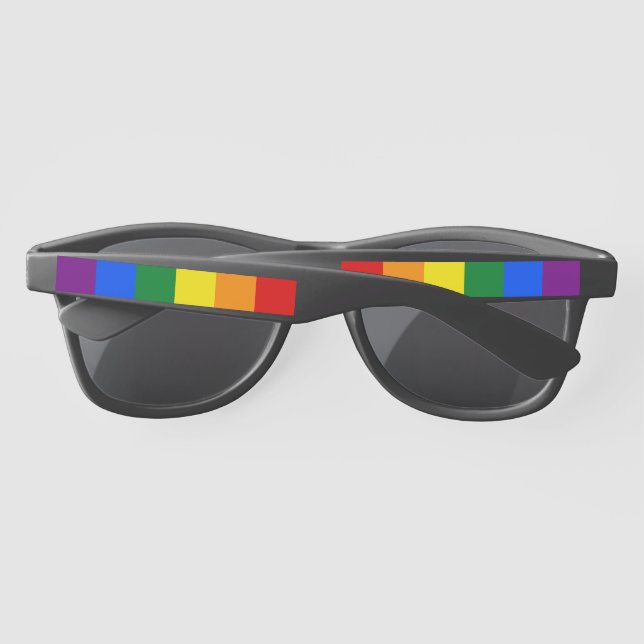 Lunettes De Soleil Fierté arc-en-ciel (Dos)