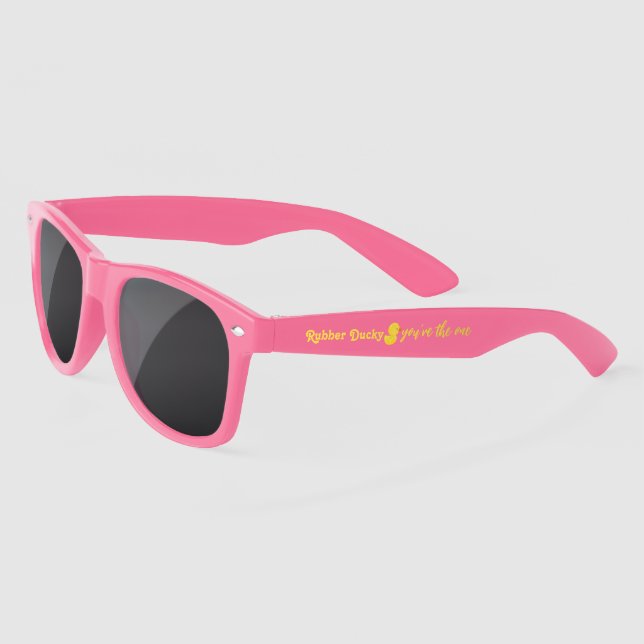 Lunettes De Soleil Fille Rubber Ducky Vous êtes l'un personnalisé (Gauche)