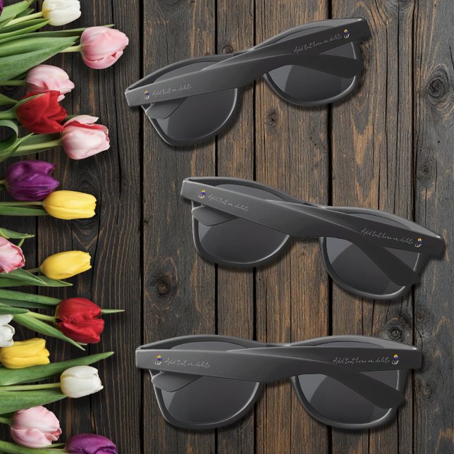 Lunettes De Soleil Fleurs LGBTQplus Tulipes (Créateur téléchargé)
