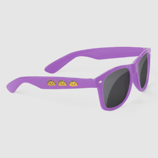 Lunettes De Soleil Funny Taco Pun et Kawaii Taco